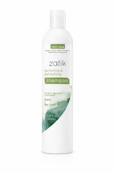 Zatik Hair Shampoo | Organic Hair Products Made with Black Seed