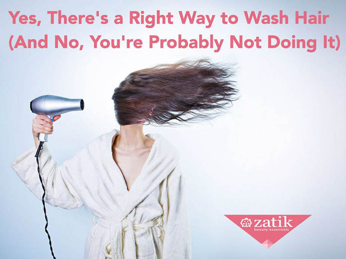 Yes, There’s a Right Way to Wash Your Hair (and No, You’re Probably Not Doing It!)