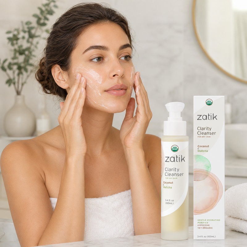 Zatik Organic Cleanser | Sensitive Skin| Beauty skin care – Zatik