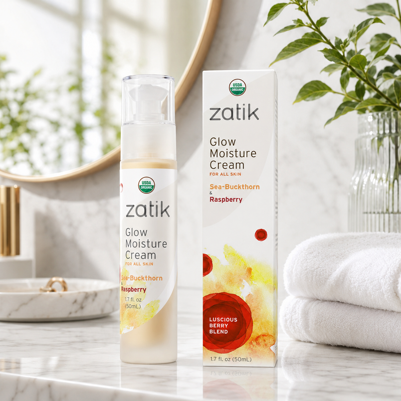 Glow Moisture Cream | Hydrating Face Cream | Zatik Naturals