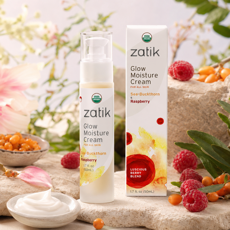 Glow Moisture Cream | Hydrating Face Cream | Zatik Naturals