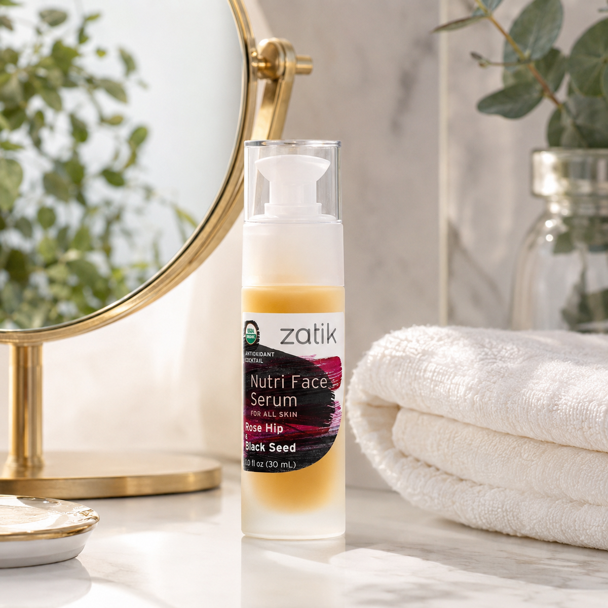 Nutri Face Serum | Quality Organic Skin Care with Black Seed Oil
