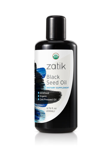 Black Seed Oil Certified Organic 6.76 oz- Zatik Naturals